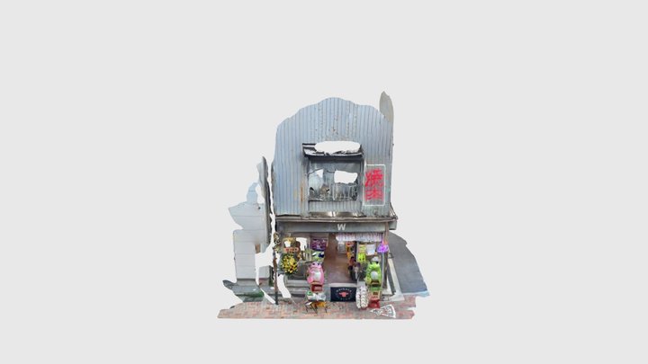 Japanese restaurant 3D Model