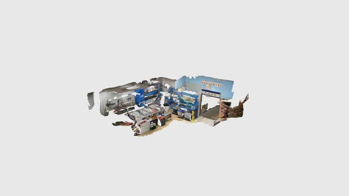 Park 2 shop fish 3D Model