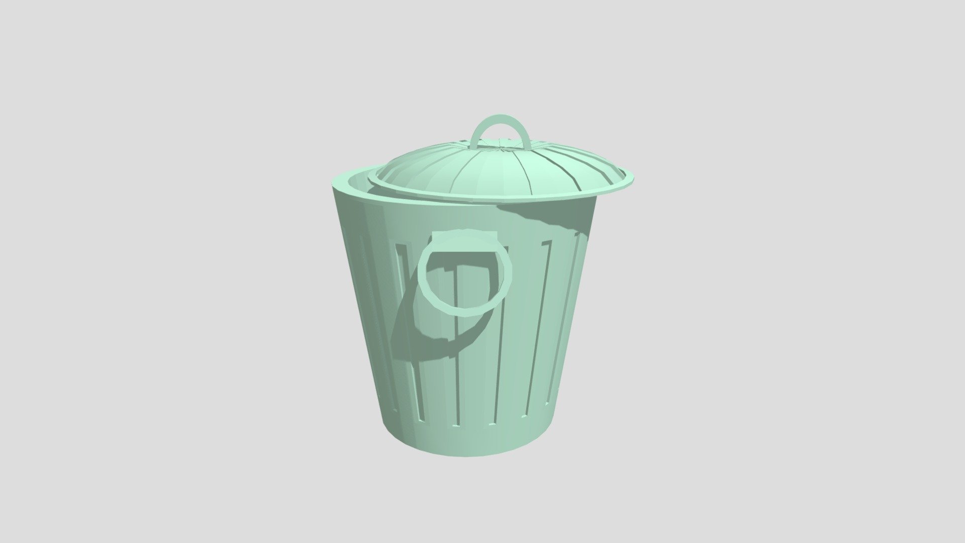 Trash can from Poly by Google