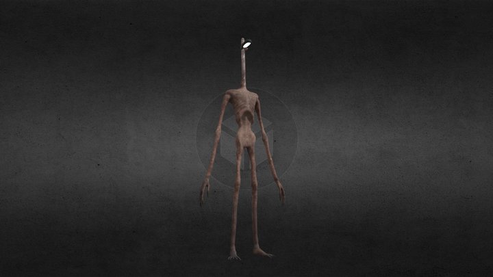 Fallout Light Head 3D Model