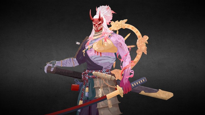 CHAOS SAMURAI 混沌武士 3D Model