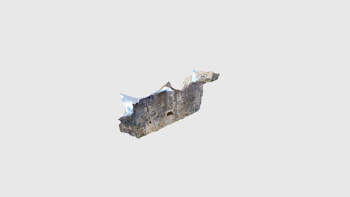 Castelo de vide interno escada 3D Model