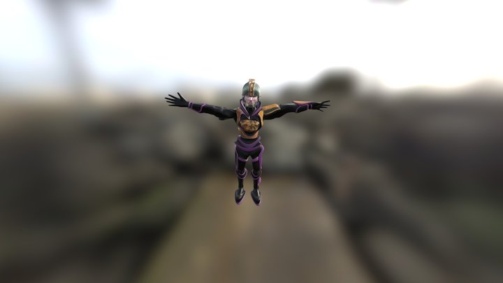 COMGRA Character Study 3D Model