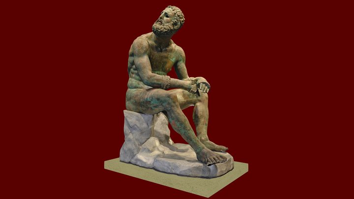 Pugiliste (boxeur) des Thermes 3D Model