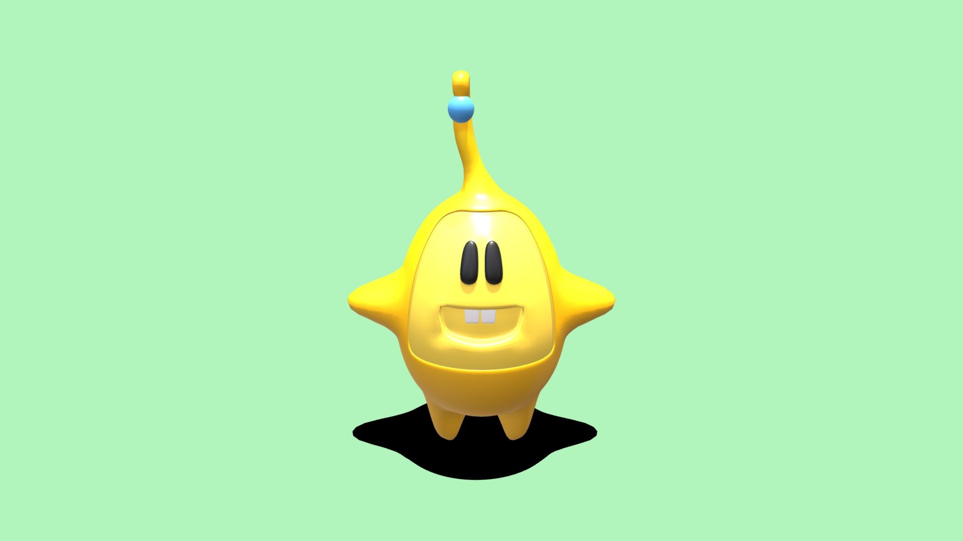 Diamond Digger Creature — Sketchfab embed 3D viewer