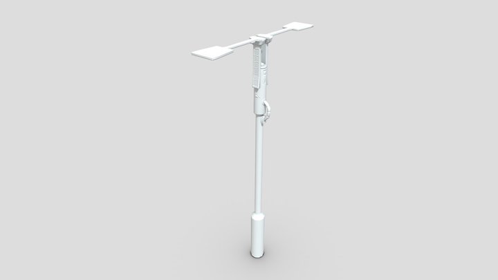 Poste de Luz 3D Model