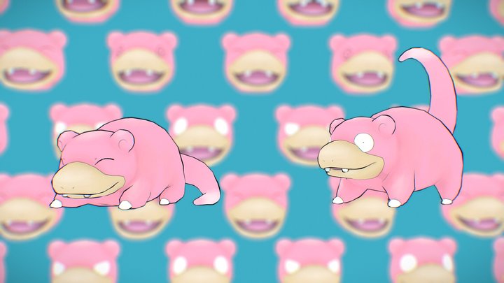Slowpoke – Free 3D Model STL
