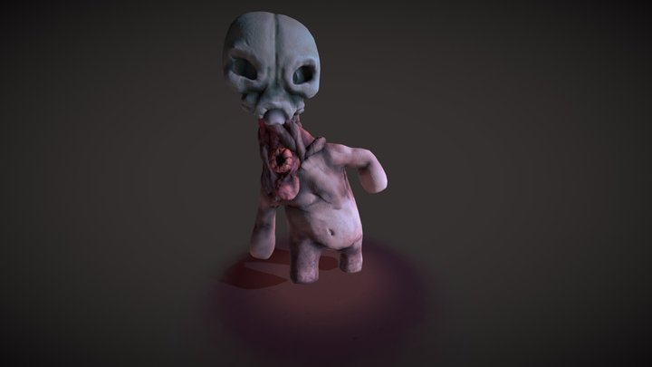 Mobile Host - Binding Of Isaac Fan Art 3D Model