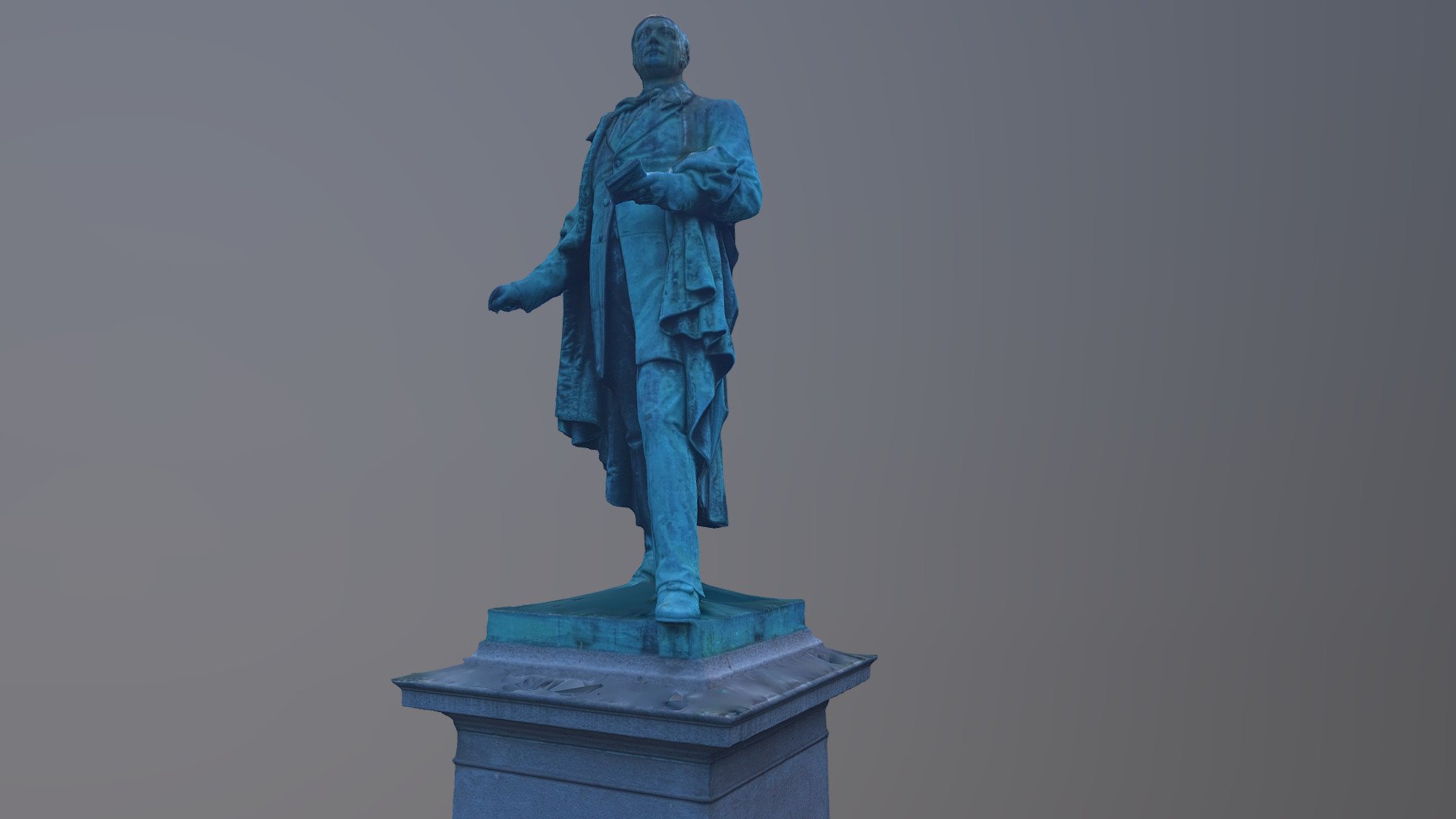 Statue av Henrik Wergeland