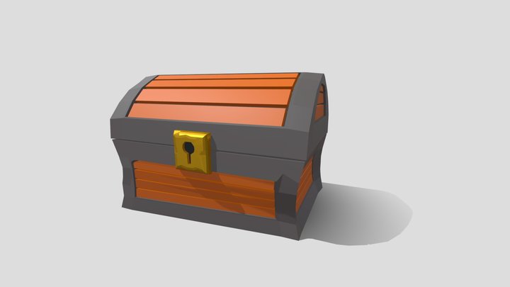 Treasure chest 3D Model