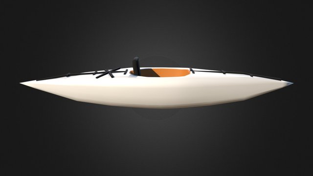 Kayak 2 3D Model
