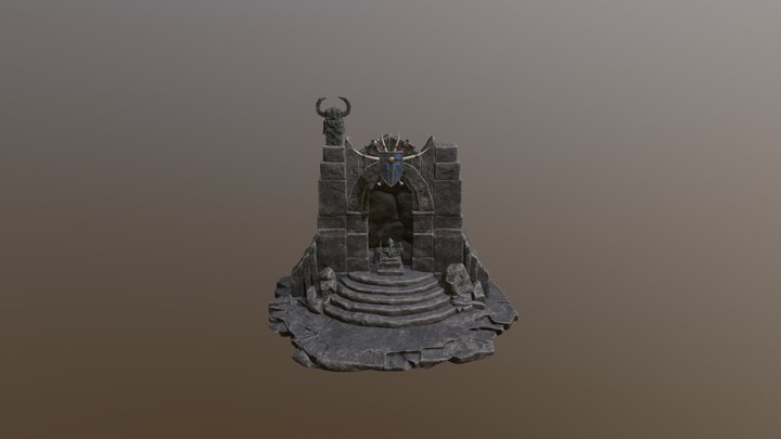Altar 3D Asset 3D Model
