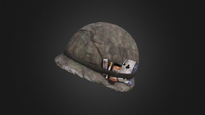 Call of Duty Cold War: Helmet 3D Model