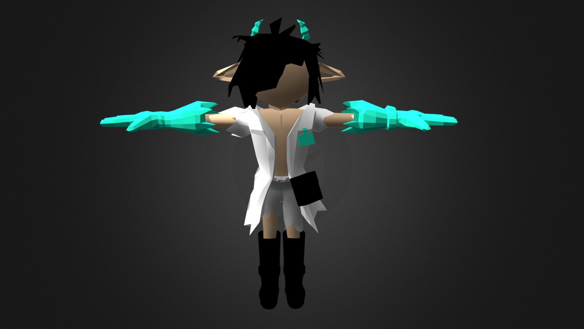 UNFINISHED - Character base (Flat colors)