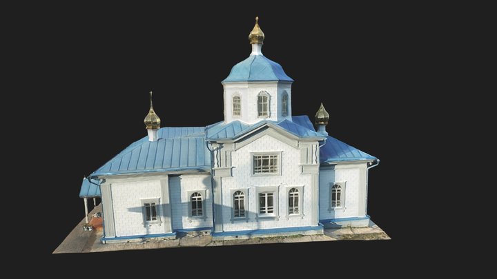 Church of the Transfiguration of the Savior 3D Model