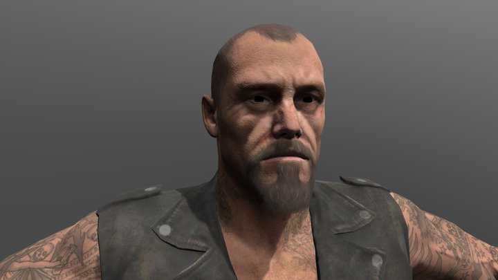 Left 4 Dead 2 Francis – Modello 3D gratuito STL