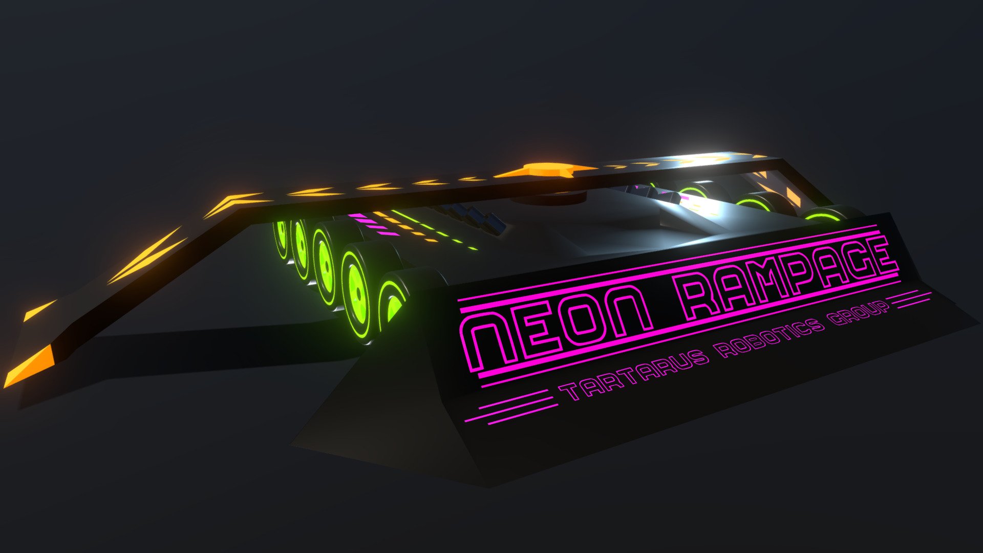 Neon Rampage - 3D model by Floating Castle Design ...