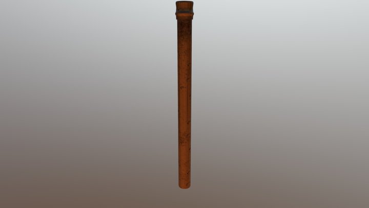 Copper Pipe Module 3D Model