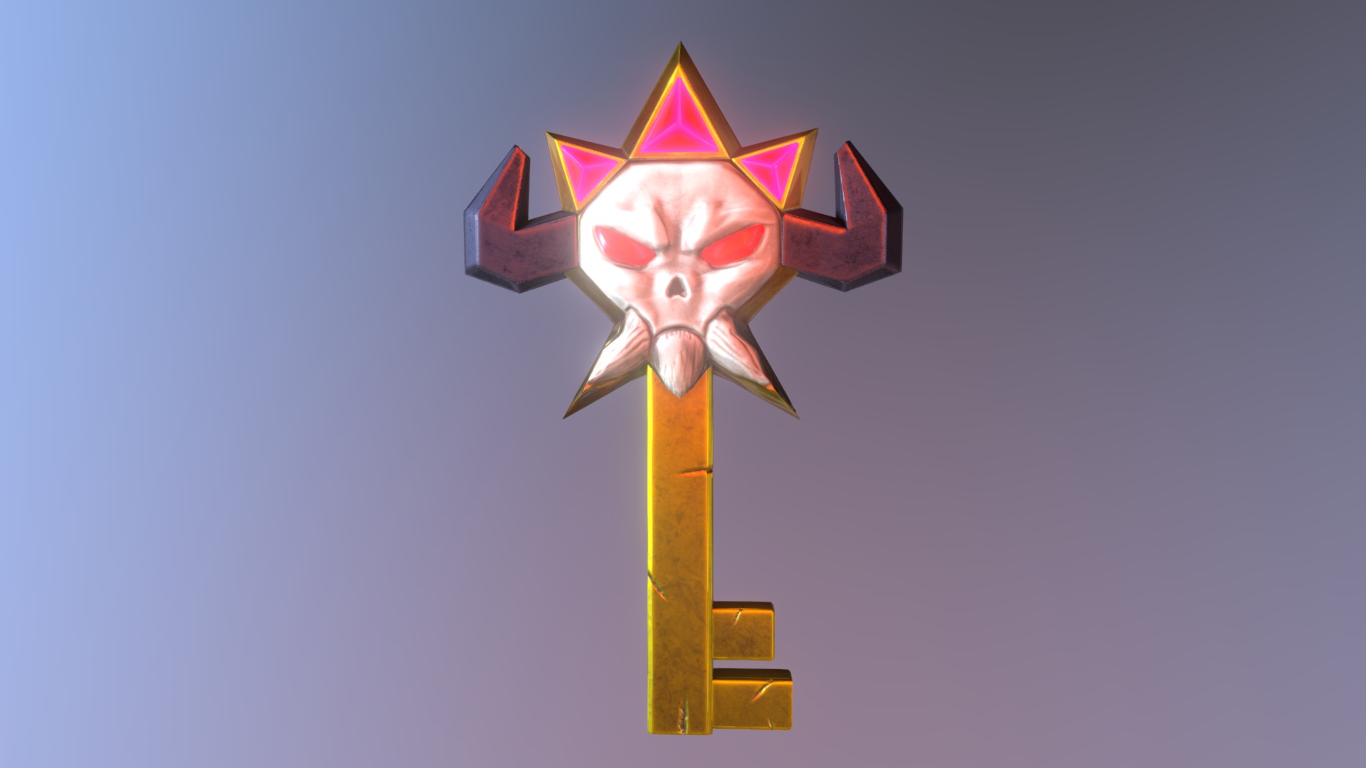 Stylized Bone Key 3D model by VanGX [edbd861] Sketchfab