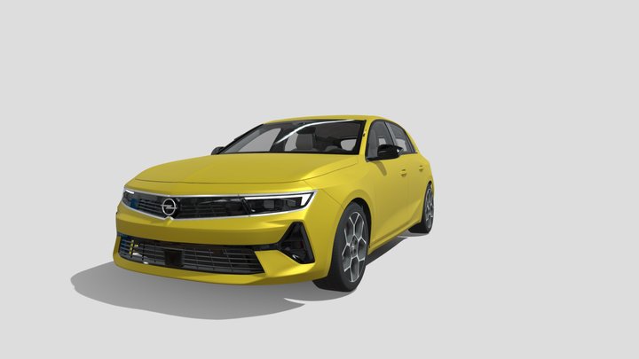 Opel Astra L – Free 3D Model STL