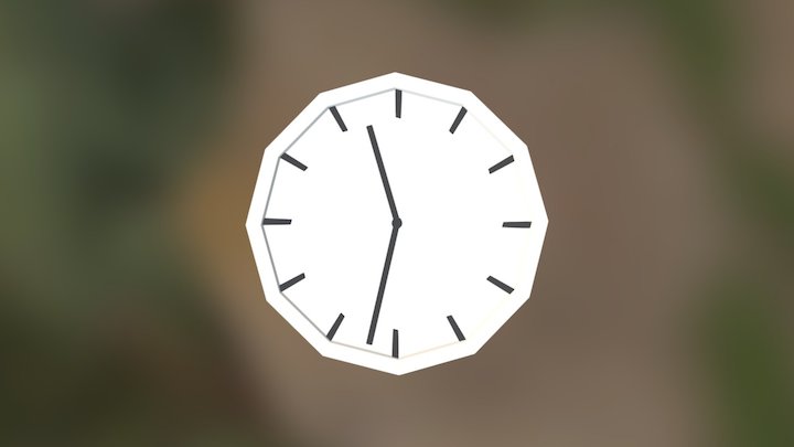 Clock – Modello 3D gratuito STL