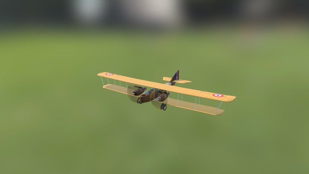 Farman 50 - Download Free 3D Model By Manilov.ap [edbf07d] - Sketchfab