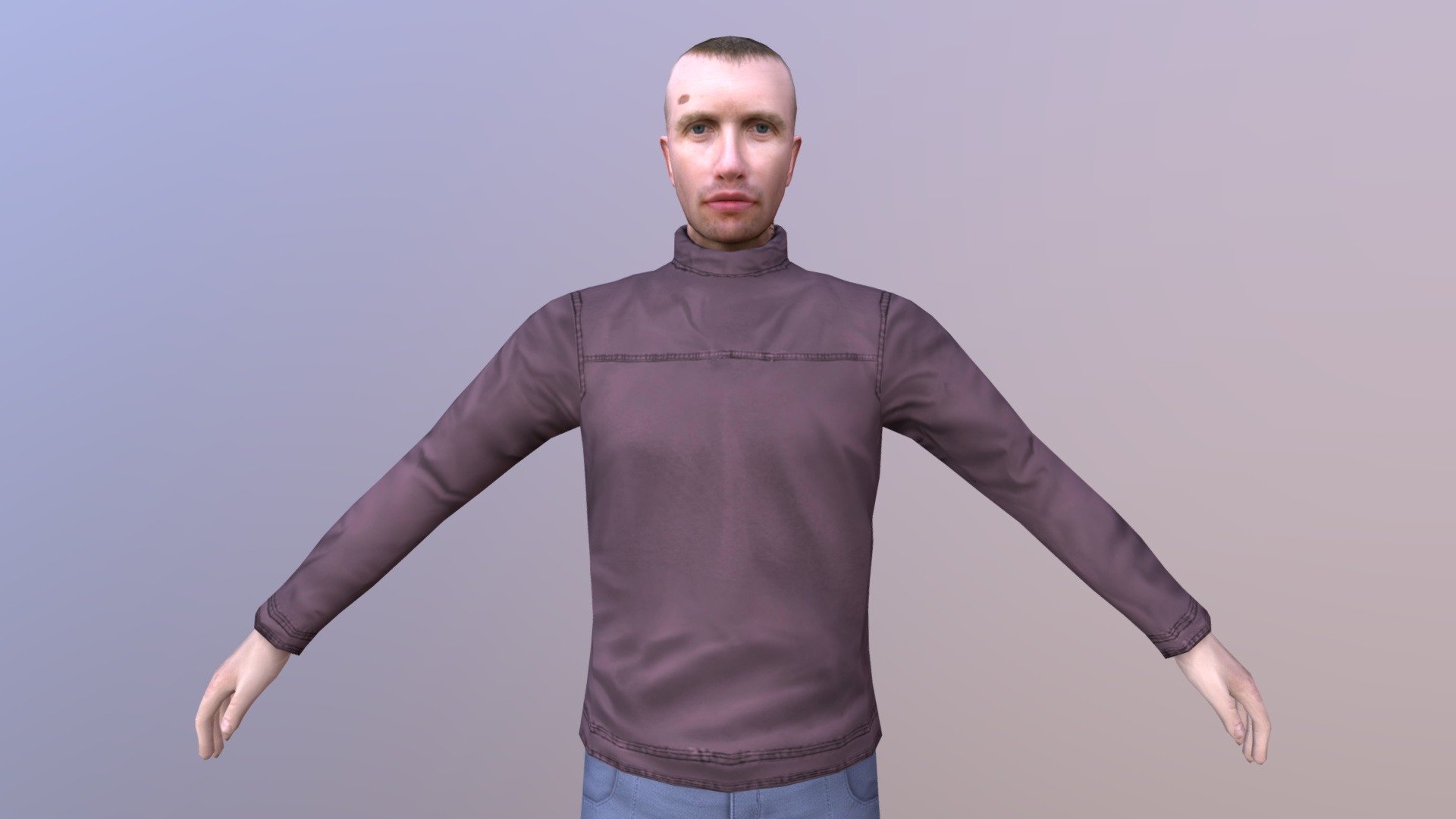 MAN 32 -WITH 250 ANIMATIONS - Buy Royalty Free 3D model by jasirkt ...