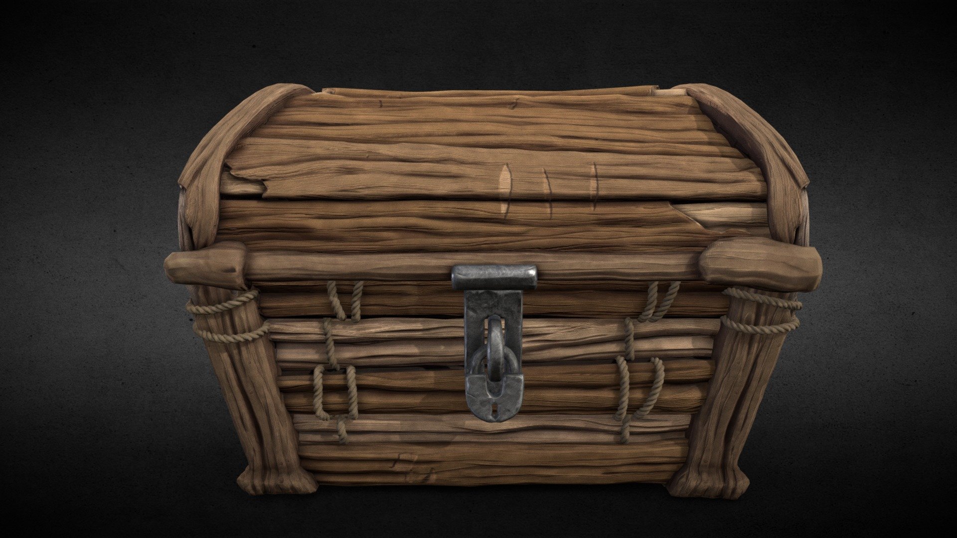 Treasure Chest 1 - 3D model by yurusen98 [edc002a] - Sketchfab