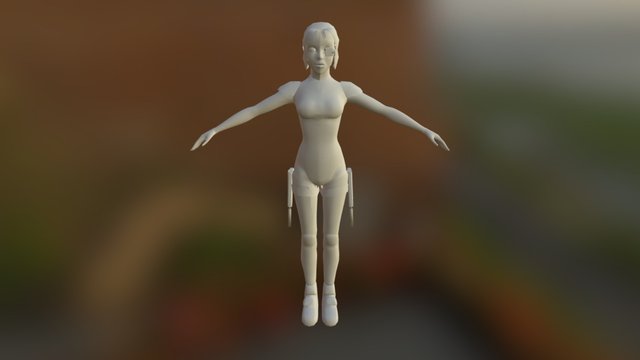 Charcter Model 3D Model