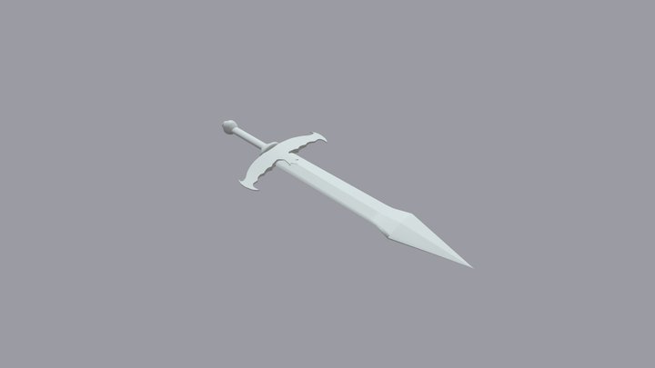 Main Sword 3D Model