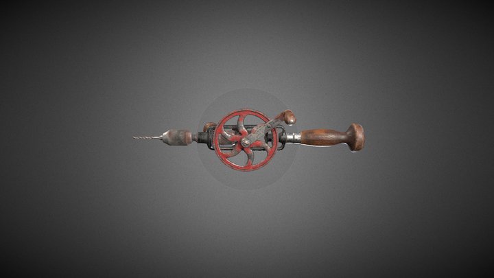 GAP Millers Falls No.980 Drill 3D Model