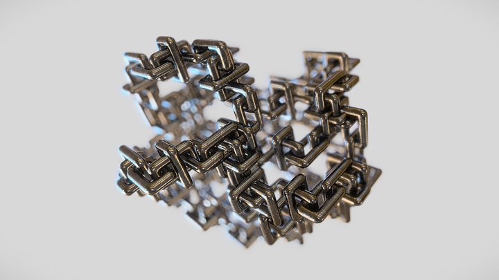 Chainy Knots 3D Model