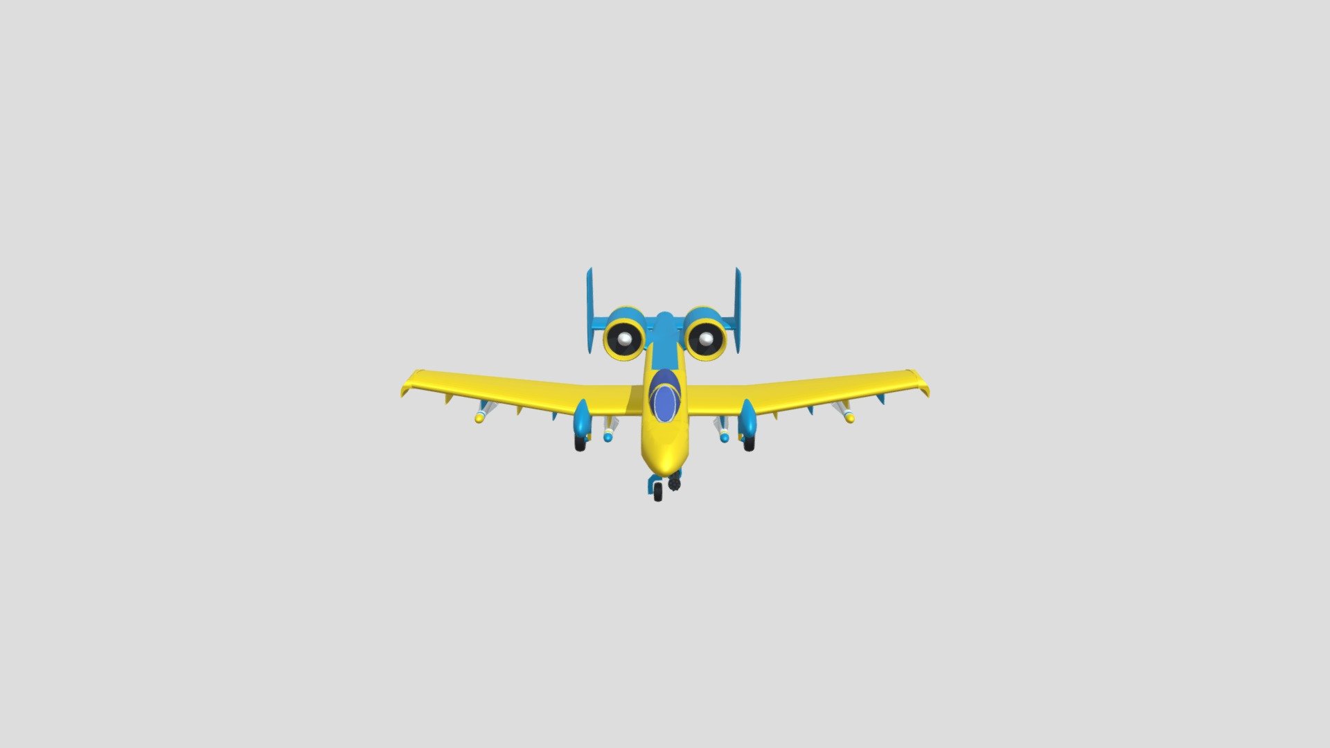 A-10 Thunderbolt (Ukraine paint job)