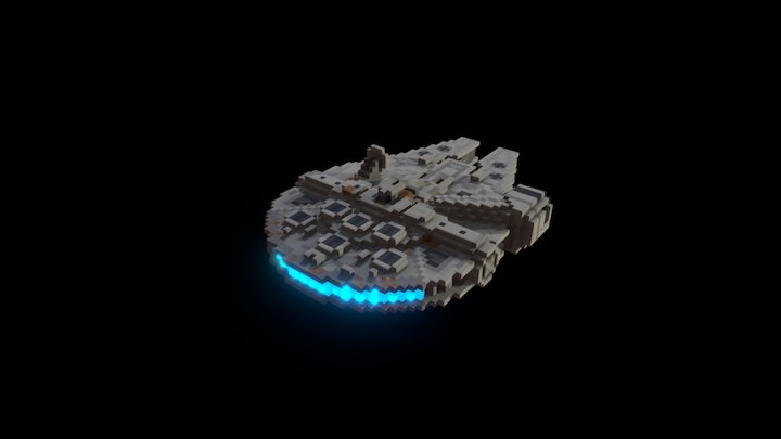 Star Wars - Halcon Milenario - Download Free 3D model by albertomarun  [d2be38f] - Sketchfab