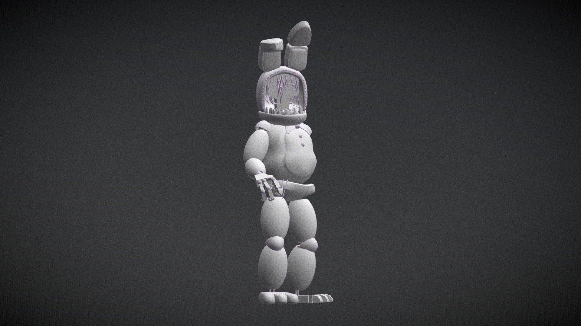 Withered Bonnie Pose D Model By Mr BonnieTux Millerjahmonb Edc Sketchfab