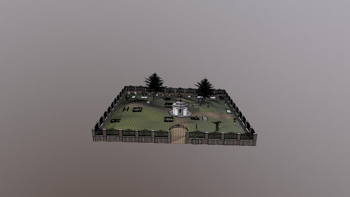 The Cemetery 3D Model