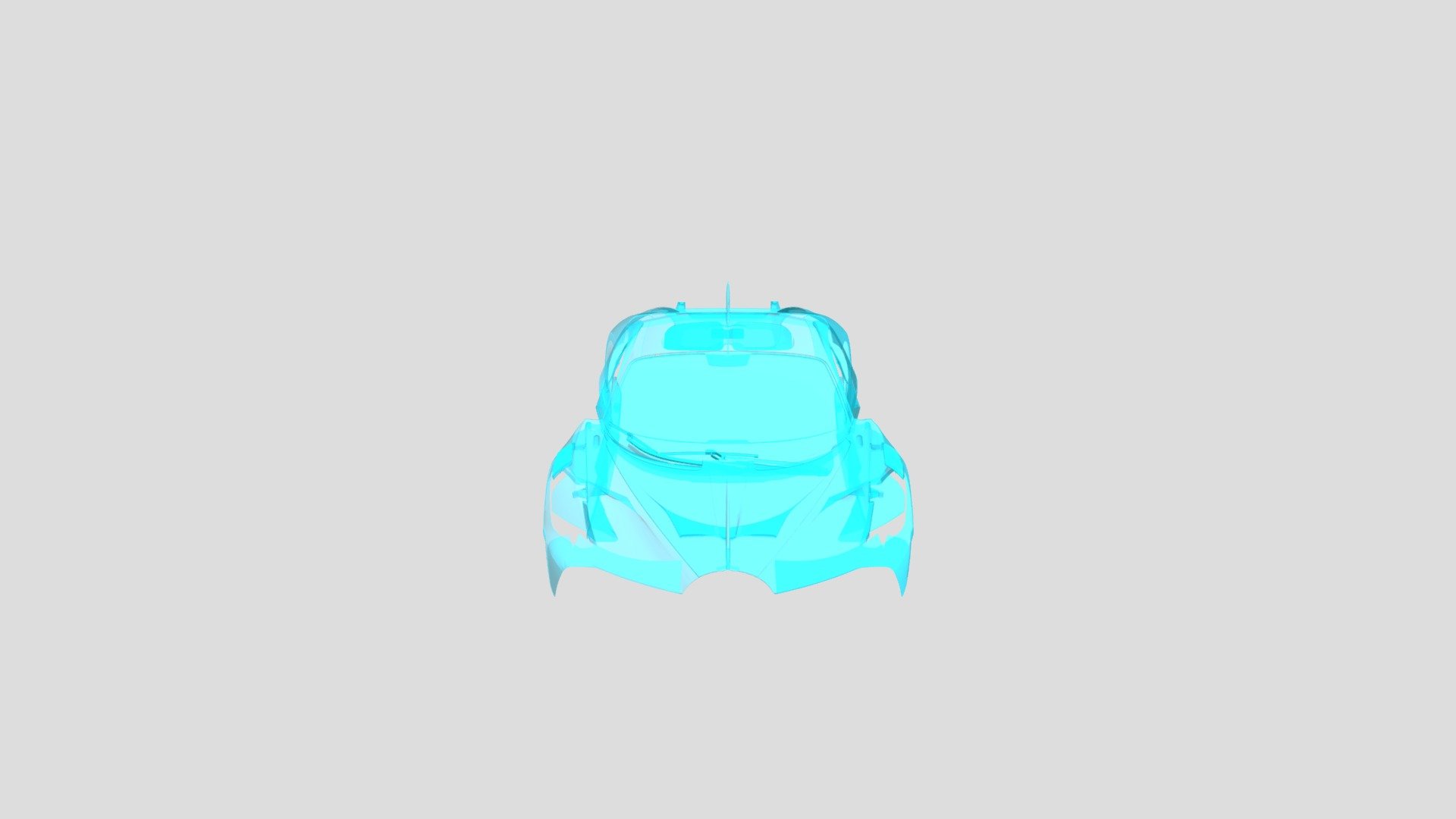 Bugatti Divo New的车顶 透明