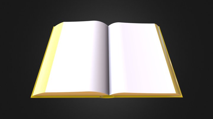 The Golden Book 3D Model
