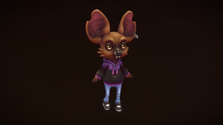 Street bat 3D Model