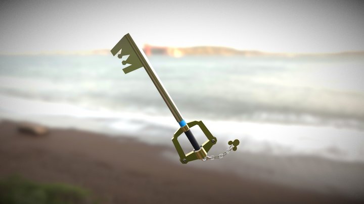 Kingdom Key 3D Model