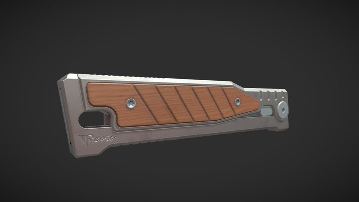 Reate EXO Gravity Knife 3D Model