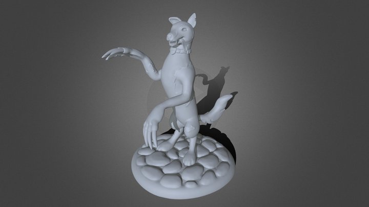 Monster Doggo 3D Model