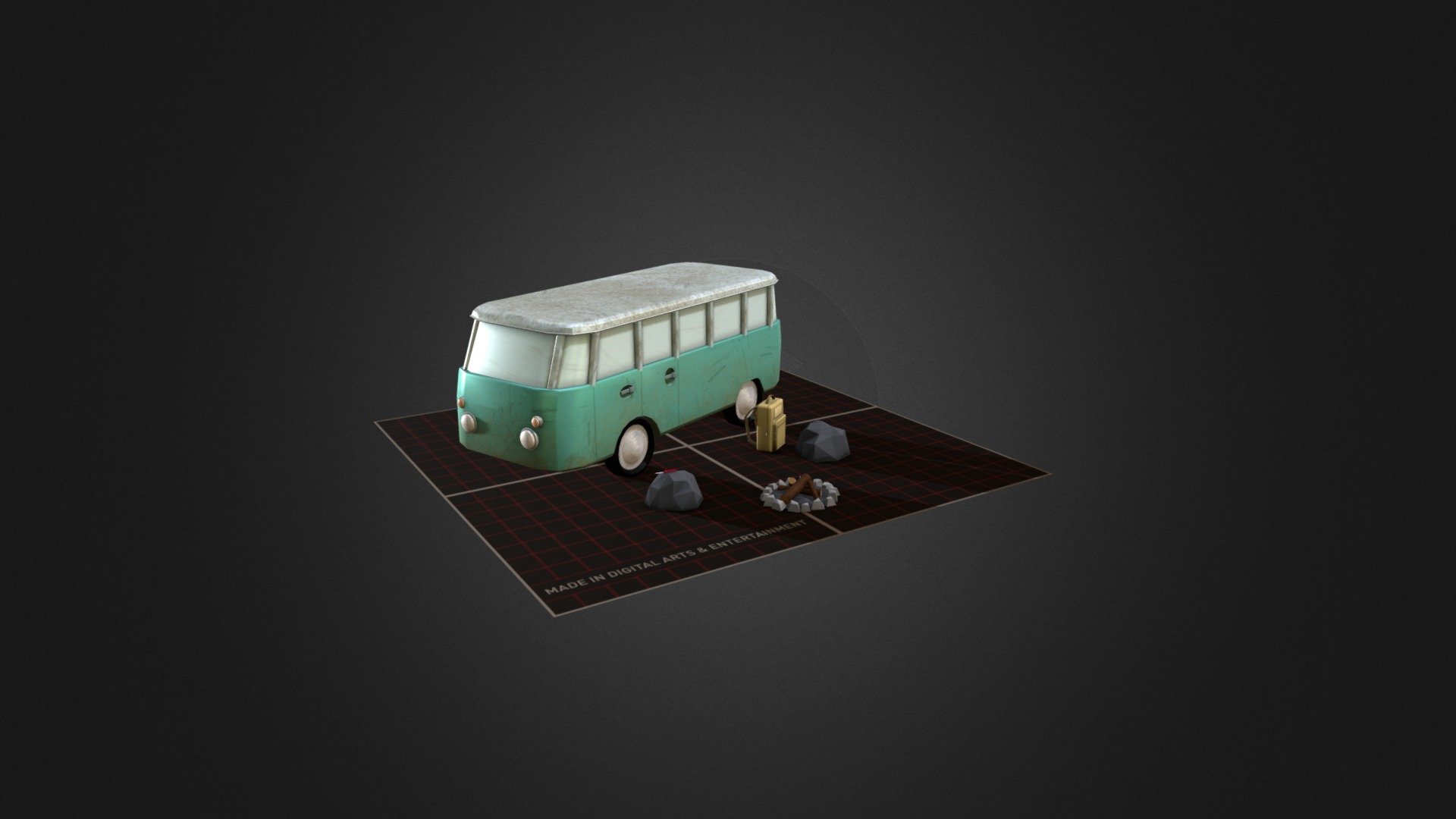 5 Props — Sketchfab embed 3D viewer