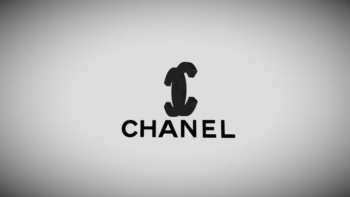 Chanel Logo 3D Model