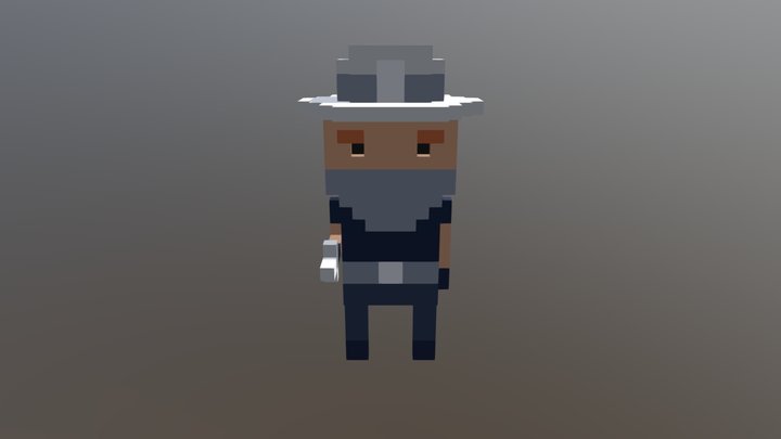 Bandit_Cowboy 3D Model