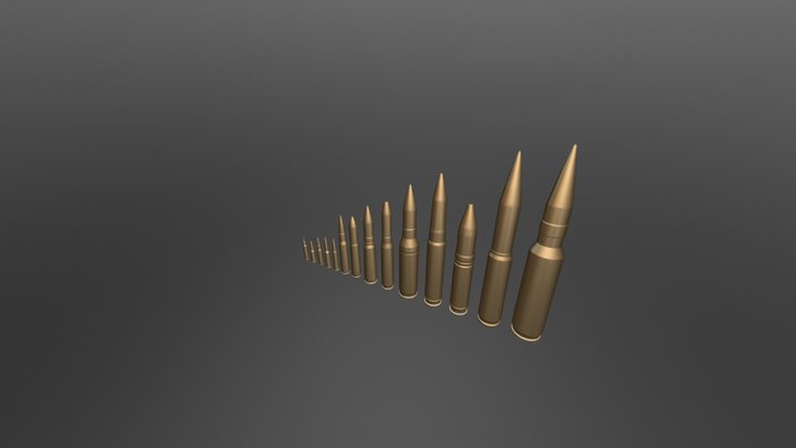 Патроны / Ammo 3D Model