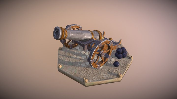 [Student Work] City cannon 3D Model