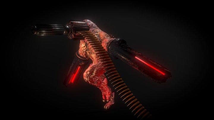 Artillery Demon 3D Model