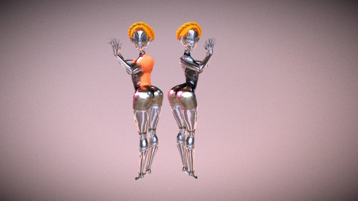 The twins atomic heart 3D Model