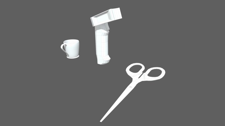 Basic objects 3D Model